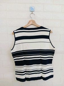 Striped Sleeveless Top