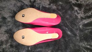 Pink Patent Leather Ballet Heels