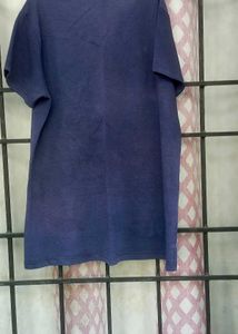 Orange Graphic Tee and blue tshirt