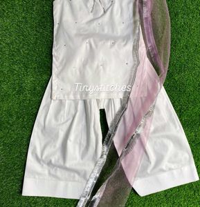 Elegant White Kurta Set no dupatta