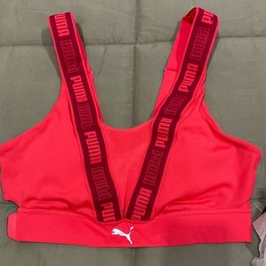 PUMAWomen Sports Lightly Padded Bra (Pink)