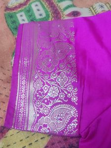Banarasi silk blouse less used