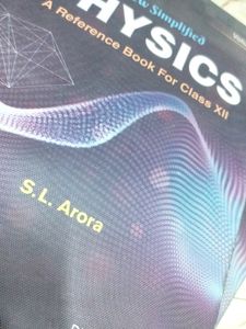 SL Arora , Physics Books, Class 12, Textbook,