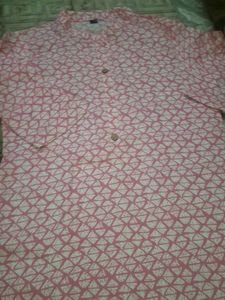 Printed Pink Kurti