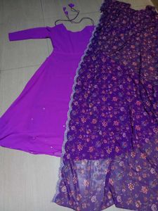 Long Anarkali Kurti