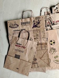 Eco-Friendly Paper Bags–Set of 27-Mixed Sizes-₹6PP