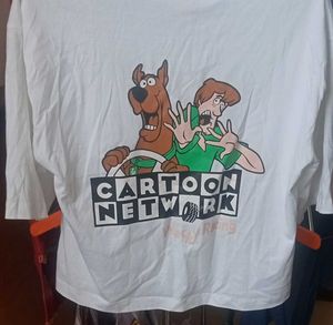 Cartoon Network Scooby Doo White Tee