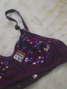 Floral Print Bras - Set of 3