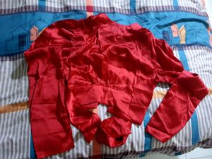 Satin Blouse Top..