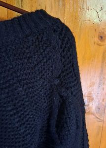 Black Knit Bolero Shrug