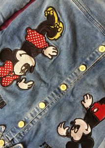 Mickey &amp; Minnie Denim Jacket