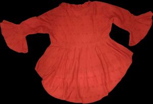 HIGH-LOW RUST TOP