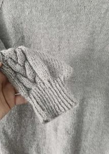 Cozy Knit Sweater  acrylic of peru wool