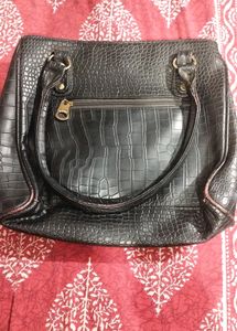 Leather Black Beg