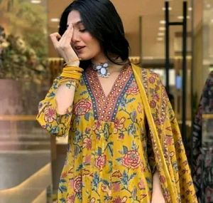 BRAND NEW KURTA SET WITH PLAZZO AND DUPPATTA