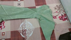 Crop Top 3 Pcs Set Silk Fabric