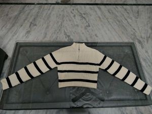 Striped Knit Sweater