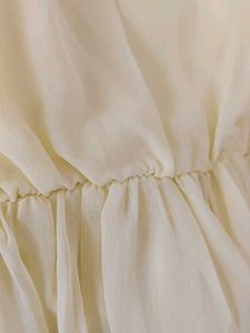 Yellow Georgette Dress