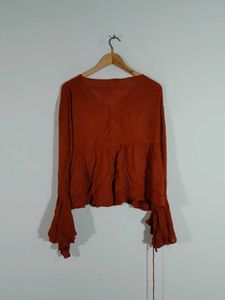 Only Branded Rust Color Top For Women&#39;s