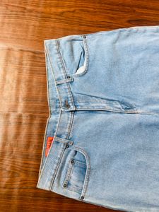Karat Men Denim Blue Baggy Jeans