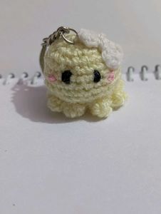 Crochet Octopus Keychains