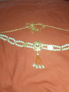 Pearl Embellished Belt
