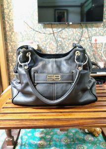 Authentic Balenciaga BB Calfskin Leather Handbag