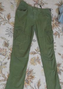 Olive Green Cargo Pants