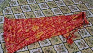 Navratri Special Full Length Red Skirt