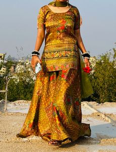 Floral Lehenga Choli Set