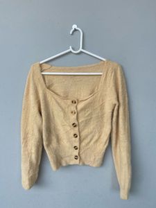 Button Up Cardigan Top.