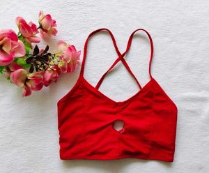 Shein :  Red Crop Top