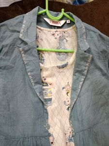 Biba kurti with shrug