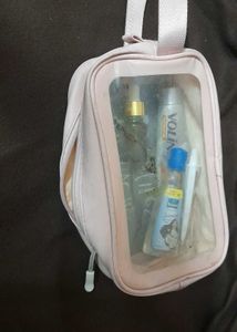 Pink Travel Toiletry Bag