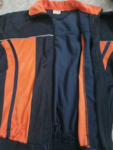 Navy Blue Track Suit Set