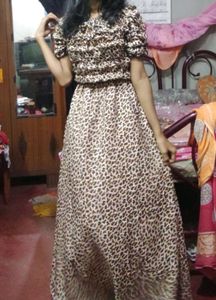 Leopard print Dress
