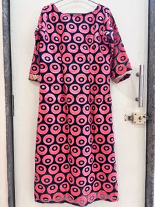 Pink &amp; Navy Kurta