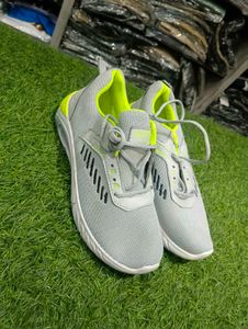Combo Gray &amp; Neon Sports Shoes