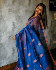 New Women Banarasi Soft Silk Saree