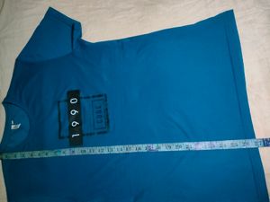 Teal Blue T Shirt For Men