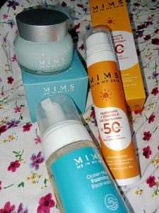 Suncream With Foaming Face Wash,  gel Glow cream
