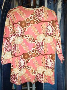 Floral Long Sleeve Top Large size 36- 38 inches