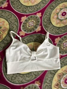 White Brallete Top