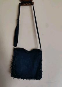 Denim Handmade  Crossbody Bag