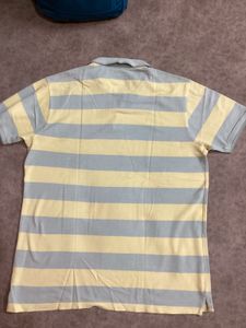 Striped Teamspirit Polo Shirt