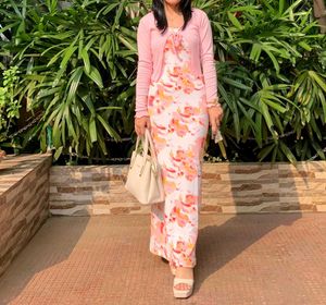 Floral Print Slip Dress