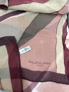 Balenciaga 100% Silk Scarf