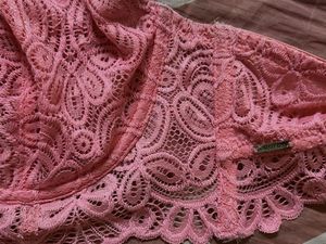 Pink Lace Bralette By La Vie En Rose