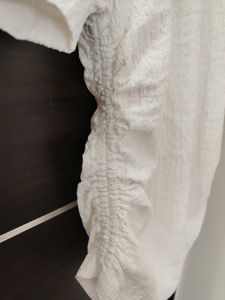 Zudio Cream Textured Top - Size XL