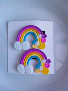 Rainbow Hair Pins 🌈